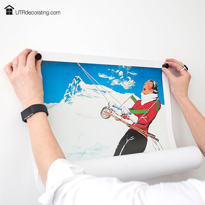 How to Hang Posters Without Damaging Your Walls